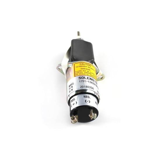 Kraftstoff Absperrmagnetventil 12V 3 Terminals Kraftstoff Abgeschaltet Magnet 1700-2526 1751-12A2U1B1S1A Fit Für Motor Abschaltmagnetventil Kraftstoff Absperrmagnetventil 12V 3 Terminals Kraftstoff Abgeschaltet Magnet 1700-2526 1751-12A2U1B1S1A Fit Für Motor Abschaltmagnetventil von CVPX
