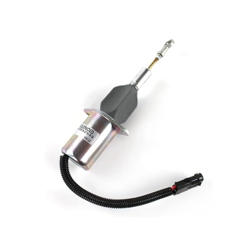 Kraftstoff Absperrmagnetventil 12V Kraftstoff Abgeschaltet Magnetventil 3932545 SA-4639-12 Fit Für Cummins 6C Diesel Motor Abschaltmagnetventil von CVPX