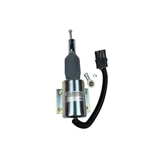 Kraftstoff Absperrmagnetventil 12V Kraftstoff Abschaltung Magnet RE502473 SA-4257-12 Fit Für JD 160LC 7810 Traktor Drossel Steuert Magnet Abschaltmagnetventil Kraftstoff Absperrmagnetventil 12V Kraftstoff Abschaltung Magnet RE502473 SA-4257-12 Fit Für JD 160LC 7810 Traktor Drossel Steuert Magnet Abschaltmagnetventil von CVPX