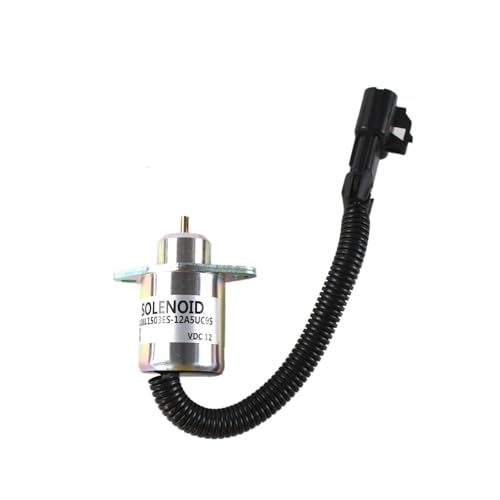 Kraftstoff Absperrmagnetventil 12V Stop Magnet Kraftstoff Abschaltung Magnetventil 1503ES-12A5UC9S SA-4561-T 25-15230-01 Fit Für Kubota CT4.91-V1505 Diesel Motor Abschaltmagnetventil Kraftstoff Absperrmagnetventil 12V Stop Magnet Kraftstoff Abschaltung Magnetventil 1503ES-12A5UC9S SA-4561-T 25-15230-01 Fit Für Kubota CT4.91-V1505 Diesel Motor Abschaltmagnetventil von CVPX