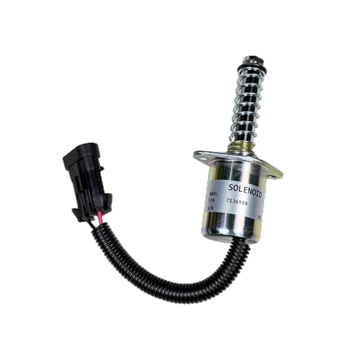 Kraftstoff Absperrmagnetventil 12V Traktionsschloss Magnet 7136559 6681512 6667992 Kraftstoffabsperrmagnet Passend für Kompaktlader A220 S150 S250 S450 773 Abschaltmagnetventil Kraftstoff Absperrmagnetventil 12V Traktionsschloss Magnet 7136559 6681512 6667992 Kraftstoffabsperrmagnet Passend für Kompaktlader A220 S150 S250 S450 773 Abschaltmagnetventil von CVPX