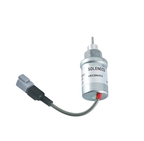 Kraftstoff Absperrmagnetventil 12V U85206452 Kraftstoffabschaltmagnet 185206452 U85206520 185206450 Passend für Caterpillar 3011C Passend für Perkins 402D 403C Abschaltmagnetventil Kraftstoff Absperrmagnetventil 12V U85206452 Kraftstoffabschaltmagnet 185206452 U85206520 185206450 Passend für Caterpillar 3011C Passend für Perkins 402D 403C Abschaltmagnetventil von CVPX