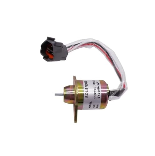 Kraftstoff Absperrmagnetventil 1503ES-12S5SUC12S 12V Kraftstoff Abgeschaltet Magnet 119233-77932 Fit Für Hyundai Fit Für Komatsu Fit Für Yanmar Abschaltmagnetventil Kraftstoff Absperrmagnetventil 1503ES-12S5SUC12S 12V Kraftstoff Abgeschaltet Magnet 119233-77932 Fit Für Hyundai Fit Für Komatsu Fit Für Yanmar Abschaltmagnetventil von CVPX
