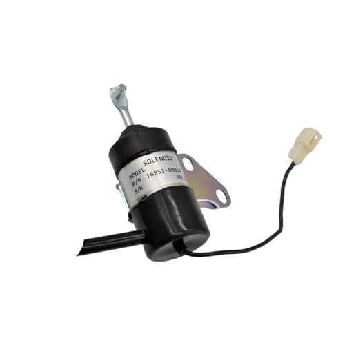 Kraftstoff Absperrmagnetventil 16851-60014 16851-60010 12V Stop Kraftstoff Shutdown Abschaltung Magnet Fit Für Kubota RTV900R RTV900S RTV900T RTV900W Abschaltmagnetventil Kraftstoff Absperrmagnetventil 16851-60014 16851-60010 12V Stop Kraftstoff Shutdown Abschaltung Magnet Fit Für Kubota RTV900R RTV900S RTV900T RTV900W Abschaltmagnetventil von CVPX