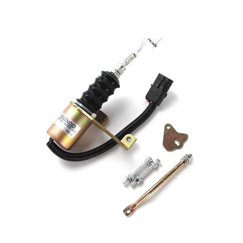 Kraftstoff Absperrmagnetventil 1PC 12V Flammendurchschlag Magnetventil 1751ES SA-3799-12 Fit Für RSV 1751ES Kraftstoff Abschaltung Magnet Abschaltmagnetventil von CVPX