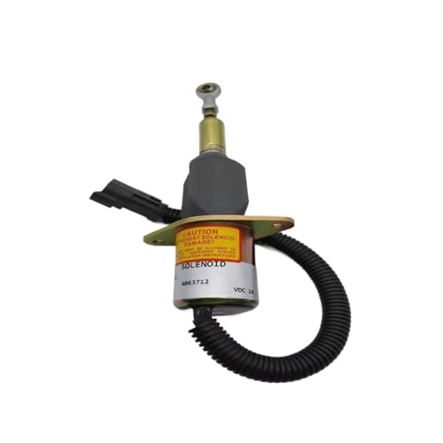 Kraftstoff Absperrmagnetventil 24V Bagger Loader Shutdown Magnetventil 4063712 Fit Für PC360-7 Drosselklappensteuerung Magnet Abschaltmagnetventil Kraftstoff Absperrmagnetventil 24V Bagger Loader Shutdown Magnetventil 4063712 Fit Für PC360-7 Drosselklappensteuerung Magnet Abschaltmagnetventil von CVPX