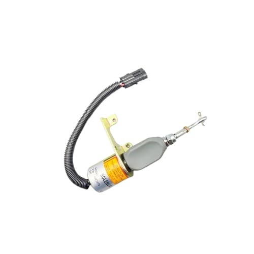 Kraftstoff Absperrmagnetventil 4246876 Abschaltmagnetventil Passend für CUMMINS Abschaltmagnetventilschalter Baggerteile 24 V Abschaltmagnetventil(24v-B) von CVPX