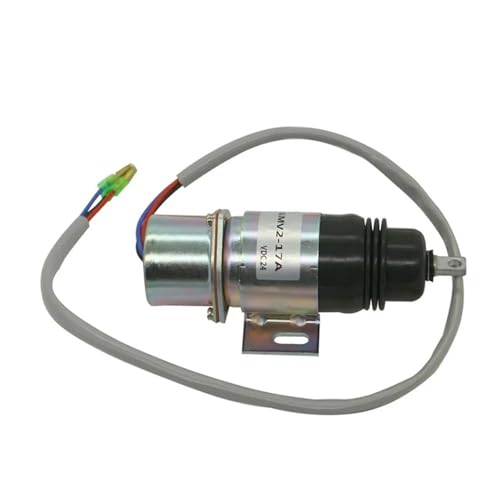 Kraftstoff Absperrmagnetventil 894453-3411 MV2-17A Abschaltmagnet 24V Tankstopp-Magnet Passend für Hitachi Passend für Isuzu-Motor Abschaltmagnetventil Kraftstoff Absperrmagnetventil 894453-3411 MV2-17A Abschaltmagnet 24V Tankstopp-Magnet Passend für Hitachi Passend für Isuzu-Motor Abschaltmagnetventil von CVPX
