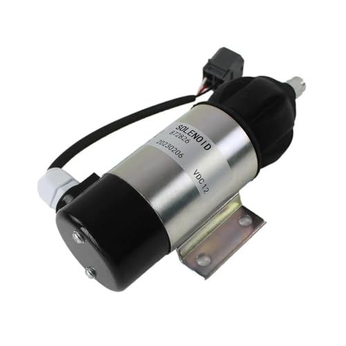 Kraftstoff Absperrmagnetventil Auto-Kraftstoffabschaltmagnetventil 849370 872826 873754 Passend für Volvo Penta TAMD61A 12V Auto-Kraftstoffabschaltmagnetventil Abschaltmagnetventil von CVPX