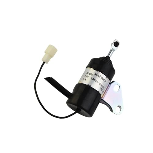 Kraftstoff Absperrmagnetventil Kraftstoffabsperrmagnet 16851-60014 16851-60010 16851-60012 Passend für Traktor BX1500D BX1800D BX2230D B7410 Abschaltmagnetventil Kraftstoff Absperrmagnetventil Kraftstoffabsperrmagnet 16851-60014 16851-60010 16851-60012 Passend für Traktor BX1500D BX1800D BX2230D B7410 Abschaltmagnetventil von CVPX