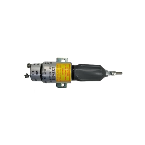 Kraftstoff Absperrmagnetventil Passend für Genie Parts 12V Drosselklappenstellmagnet 77402 77402GT Kraftstoffabschaltmagnet Abschaltmagnetventil von CVPX