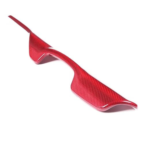 Passend für Toyota GR Supra MK5 A90 A91 Real Carbon Fiber Car Center Console Side Panel Dekorativer Streifen 2019-2022 Innenraum(Red Carbon Fiber) von CVPX