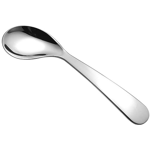 2Stücke Gebogenem Design Ergonomische Übungslöffel für Selbstständiges Essen Sicheres Material für Säuglingsernährung von CVUTOVO