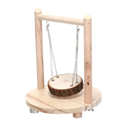 CVUTOVO 1 Stück Stabiler Holz Hamster Hängematte für Zwerghamster Bequemes DIY für Kleine Haustiere Entspannen CVUTOVO 1 Stück Stabiler Holz Hamster Hängematte für Zwerghamster Bequemes DIY für Kleine Haustiere Entspannen von CVUTOVO