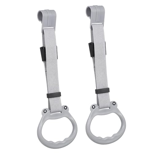CVUTOVO 2 Pull Rings für Laufstall Weiche Lernhilfe zum Hochziehen Sichere Kunststoff Hängeringe für Junge Mädchen Vielseitige Stehhilfe für Laufstall Übungen und Kindersicherheit von CVUTOVO