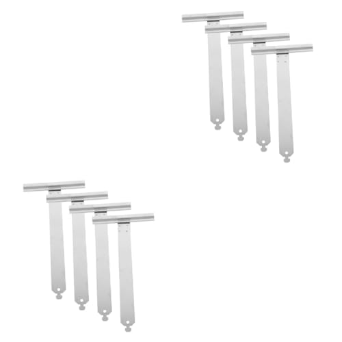 CVUTOVO 2 Sätze Teiliges Fensterläden Reparatur Zubehör Aluminium Feder Und Haken Für Rolladen Langlebig Rostfreier Einfache Installation Und Anpassung Der Hebegeschwindigkeit 4 Stück * 2 von CVUTOVO