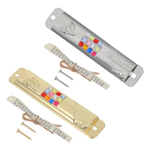 CVUTOVO 2sätze Vintage -Dekoration Aus Metall Mit Schriftzeichen Dekorative Für Tür Und Gatepost Religiöses Für Wohnzimmer Schlafzimmer Esszimmer Und Hotel von CVUTOVO