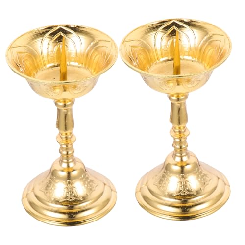 CVUTOVO 2 Stück Lotus Kerzenhalter aus Langlebiger Legierung Elegant Glatte Oberfläche Dekorativer Kerzenständer für Wohn und Buddhismus Dekor für Stimmungsvolle Candlelight Dinners und CVUTOVO 2 Stück Lotus Kerzenhalter aus Langlebiger Legierung Elegant Glatte Oberfläche Dekorativer Kerzenständer für Wohn und Buddhismus Dekor für Stimmungsvolle Candlelight Dinners und von CVUTOVO