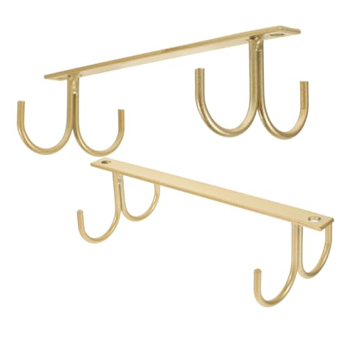 CVUTOVO 2 Stück Tassenhalter aus für Küchenschränke Unterregal Becher Organizer Eleganter Wandhaken für Kaffeetassen und Tassen Platzsparend und Robust CVUTOVO 2 Stück Tassenhalter aus für Küchenschränke Unterregal Becher Organizer Eleganter Wandhaken für Kaffeetassen und Tassen Platzsparend und Robust von CVUTOVO