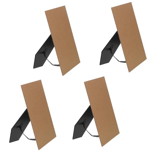 CVUTOVO 4 Stück Teiliges Schwarzer Easel Back für Bilderrahmen Stabiler Ständer für Tischdisplay Wechseln von Fotos Design für Vertikale und Horizontale Nutzung CVUTOVO 4 Stück Teiliges Schwarzer Easel Back für Bilderrahmen Stabiler Ständer für Tischdisplay Wechseln von Fotos Design für Vertikale und Horizontale Nutzung von CVUTOVO