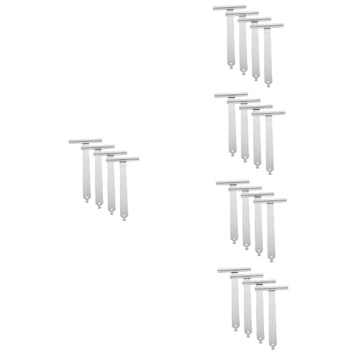 CVUTOVO 5 Sätze Teiliges Aufhängefedern Für Rollläden Aluminium Zubehör Für Fensterläden Einfache Installation Mit Einzigartigem Haken Design Und Sicher 4 Stück * 5 von CVUTOVO