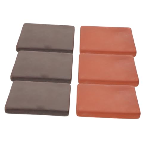 CVUTOVO 6 Stück Teiliges Handgefertigte Rote Tonziegel für Schildkrötengehege Atmungsaktive Poröse Keramik für Feuchtigkeitsregulierendes Terrarien und Aquariumdekor Natürlicher Lebensraum CVUTOVO 6 Stück Teiliges Handgefertigte Rote Tonziegel für Schildkrötengehege Atmungsaktive Poröse Keramik für Feuchtigkeitsregulierendes Terrarien und Aquariumdekor Natürlicher Lebensraum von CVUTOVO