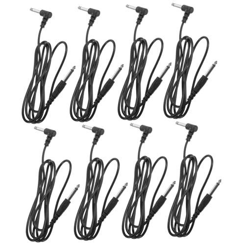 CVUTOVO 8 Stück Gitarrenkabel Schwarze Patchkabel für Gitarre und Bass Anschlüsse Geräuschreduzierend für und Effektpedale CVUTOVO 8 Stück Gitarrenkabel Schwarze Patchkabel für Gitarre und Bass Anschlüsse Geräuschreduzierend für und Effektpedale von CVUTOVO