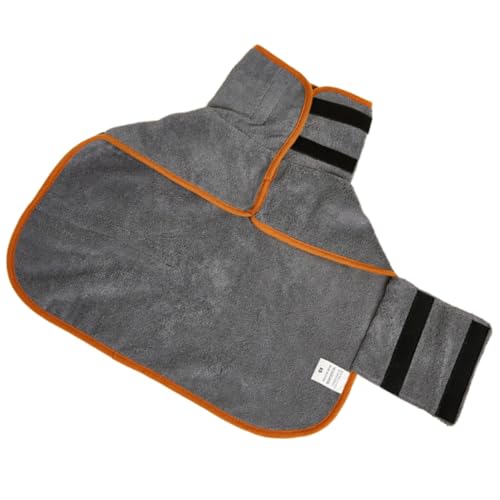 CVUTOVO Haustier Bademantel Saugfähiger Polyester Hundebademantel für Kleine und Große Hunde Bequemes Schnelltrocknendes Trockenmantel Einfach Anzuziehen für Bad Schwimmen und Entspannung CVUTOVO Haustier Bademantel Saugfähiger Polyester Hundebademantel für Kleine und Große Hunde Bequemes Schnelltrocknendes Trockenmantel Einfach Anzuziehen für Bad Schwimmen und Entspannung von CVUTOVO