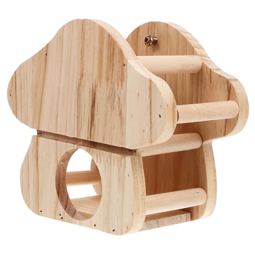 CVUTOVO Holz Heuraufe für Kaninchen und Kleintiere Robuster Futterhalter für Hamster Meerschweinchen und Chinchillas Vielseitig Einsetzbar Einfach zu Befestigen und Langlebig CVUTOVO Holz Heuraufe für Kaninchen und Kleintiere Robuster Futterhalter für Hamster Meerschweinchen und Chinchillas Vielseitig Einsetzbar Einfach zu Befestigen und Langlebig von CVUTOVO