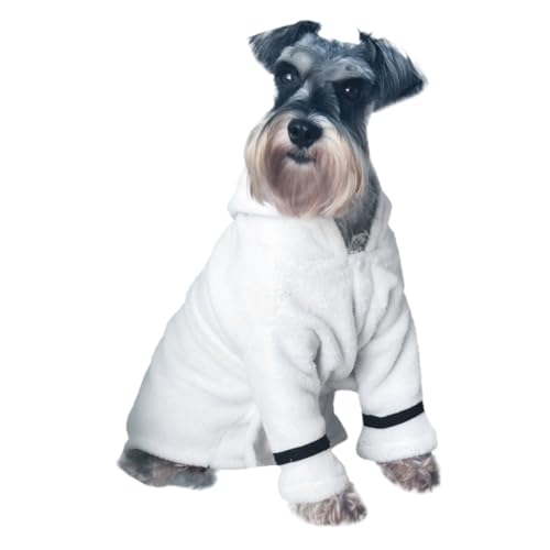 CVUTOVO Hundebademantel Mikrofaser Hochsaugfähig Schnelltrocknend Warm Mit Kapuze Für Kleine Und Mittlere Hunde Und Katzen Weicher Faserstoff Pfotenschutz Haustierwäsche CVUTOVO Hundebademantel Mikrofaser Hochsaugfähig Schnelltrocknend Warm Mit Kapuze Für Kleine Und Mittlere Hunde Und Katzen Weicher Faserstoff Pfotenschutz Haustierwäsche von CVUTOVO