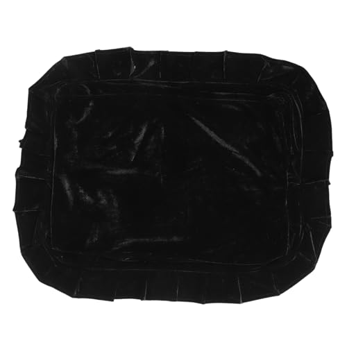 CVUTOVO Klavierbank Bezug aus Samtigem Material und Schmutzschutz für Klavierhocker und Schminktische Einfach zu Reinigen und Anzubringen Elegantem von CVUTOVO