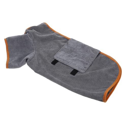 CVUTOVO Frotteebademantel Für Hunde Und Katzen Wasserabsorbierendes Badetuch Tragbarer Sommertuch Geeignet Für Kleine Und Große Haustiere Zum Trocknen Baden von CVUTOVO