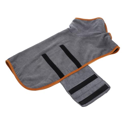 CVUTOVO Saugfähiges Badetuch Für Haustiere Hundebademantel Wickeltuch Für Hunde Haustierbademantel Für Katzen Schnell Trocknend Groß Und Klein von CVUTOVO