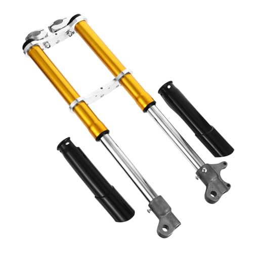 CVUTOVO Stoßdämpfer Vorderradgabel Dirt Bike Front Fork Shock Absorption Suspension für Mini Takt Offroad Motorrad Ersatzteil Langlebig Praktisch CVUTOVO Stoßdämpfer Vorderradgabel Dirt Bike Front Fork Shock Absorption Suspension für Mini Takt Offroad Motorrad Ersatzteil Langlebig Praktisch von CVUTOVO