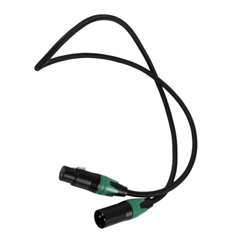 CVUTOVO Xlr Mikrofonkabel Grün mit Zinklegierung Gehäuse und Schirmung Langlebiges Reines Kupferkabel Symmetrisches Audioverbindungskabel für Pa Systeme Lautsprecher und Studioequipment CVUTOVO Xlr Mikrofonkabel Grün mit Zinklegierung Gehäuse und Schirmung Langlebiges Reines Kupferkabel Symmetrisches Audioverbindungskabel für Pa Systeme Lautsprecher und Studioequipment von CVUTOVO
