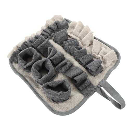 CVUTOVO rutschfeste Polar Fleece Schnüffelmatte für Kaninchen und Haustiere Langlebige Trainingsmatte zur Energieverbrauchsförderung Maschinenwaschbar Graue Futtermatte für Gesunde CVUTOVO rutschfeste Polar Fleece Schnüffelmatte für Kaninchen und Haustiere Langlebige Trainingsmatte zur Energieverbrauchsförderung Maschinenwaschbar Graue Futtermatte für Gesunde von CVUTOVO