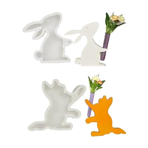 Blumenvasen-Form, Kaninchen- und Katzen-Pflanzenständer-Formen, vielseitige Form für kleine Topfpflanzen und Wasserkulturpflanzen von CVZQTE