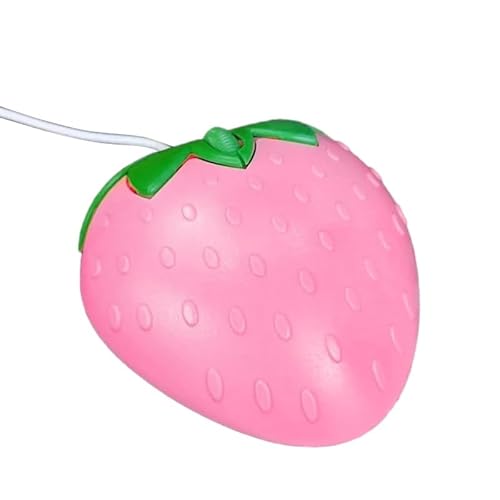 CVZQTE Stilvolle rosa USB-Maus, kompakte optische Gaming-Maus für Büro und Schreibtisch, Geschenk für Mädchen von CVZQTE