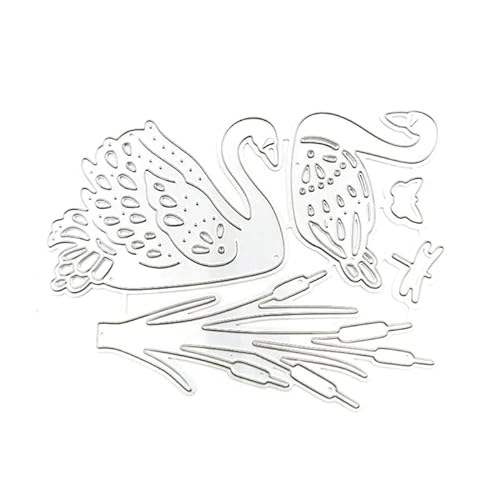 Lovebirds Metall-Stanzformen für Bastelarbeiten, Kartenherstellung, Prägung, Scrapbooking, Papier, Fotorahmen, Dekorationen von CVZQTE