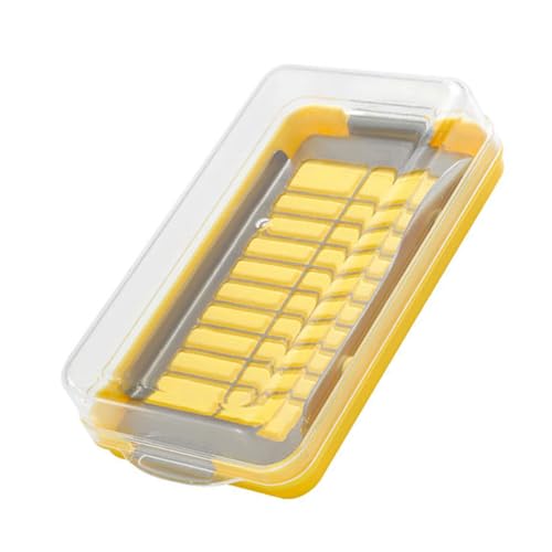 Praktischer Butterschneid- und Aufbewahrungsbehälter, Butterdose mit Deckel, Butterbehälter geeignet für Butterdose mit Deckel von CVZQTE