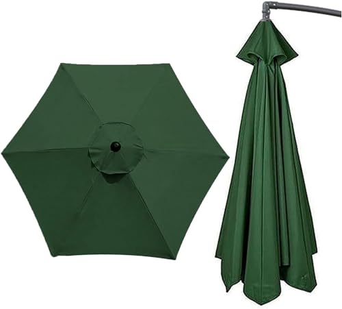 CWCQGH Sonnenschirme 2 m/2,7 m/300 cm Markt-Terrassenschirm-Ersatzdach mit 6 oder 8 Armen Sonnenschirmdach Sonnenschirmdach Sonnenschirme,5-2.7m 6ribs CWCQGH Sonnenschirme 2 m/2,7 m/300 cm Markt-Terrassenschirm-Ersatzdach mit 6 oder 8 Armen Sonnenschirmdach Sonnenschirmdach Sonnenschirme,5-2.7m 6ribs von CWCQGH