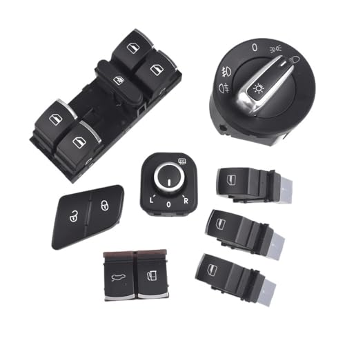 Auto Fenster Master Button 8 Teile/los Fenster Scheinwerfer Spiegel Heckklappe Kraftstoff Tür Control Schalter Taste Für Passat B6 3C0962125B 5ND959565B Auto Fenster Master Button 8 Teile/los Fenster Scheinwerfer Spiegel Heckklappe Kraftstoff Tür Control Schalter Taste Für Passat B6 3C0962125B 5ND959565B von CWDQYNLG