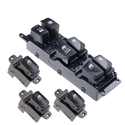 Auto Fenster Master Button 93570-1E110 Für Für Accent 2007-2010 Power Fenster Schalter Control Lock Heber Glas Taste 93580-1E000 Auto Fenster Master Button 93570-1E110 Für Für Accent 2007-2010 Power Fenster Schalter Control Lock Heber Glas Taste 93580-1E000 von CWDQYNLG
