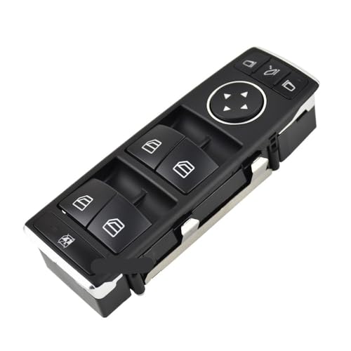 Auto Fenster Master Button A2049058202 Electric Power Master Fenster Schalter Taste Für Benz W204 A207 C Für Klasse X204 A2128208310 von CWDQYNLG