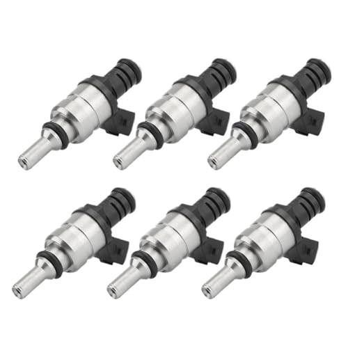 düse Injektor Einspritzdüsen 6-teilige Kraftstoffeinspritzdüse 1427240 für E46 E39 X3 Z3 Z4 3 5 Flow Matched Engine 2.5L 13537546244 1439800 von CWDQYNLG