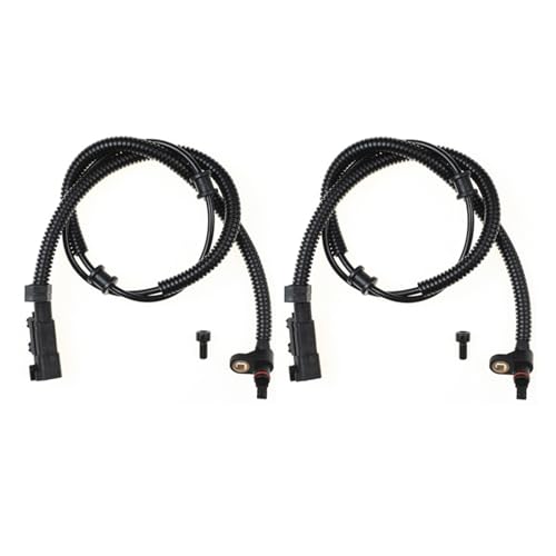 68004019AD Links/Rechts Vorne ABS Rad Geschwindigkeit Sensor 2008-2012 3,7 L 2007-2011 3,7 L 4,0 L 68004019AB(A Pair (FL FR)) von CWHHTVBI