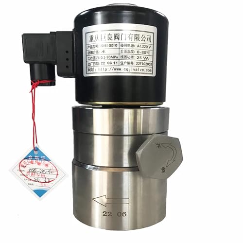 900bar 90MPa 2 weg wasser magnetventil 1/4 3/8 Öffnung 2mm SS304 DN2 normalerweise Offen(G-DC36V) von CWHHTVBI