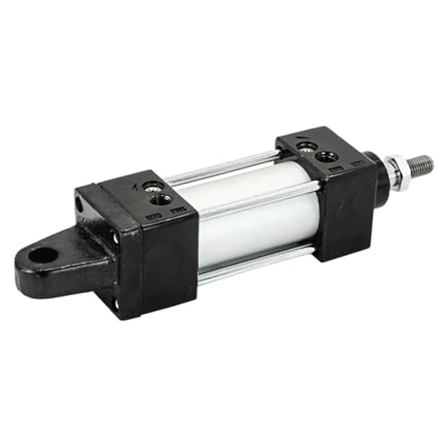 CWHHTVBI SC40X100 40mm Bohrung 100mm Kleinkolben Pneumo Doppeltwirkender Hub Druckstange SC Luftpneumatikzylinder(F-SC40 CA,SC40X100-S) von CWHHTVBI