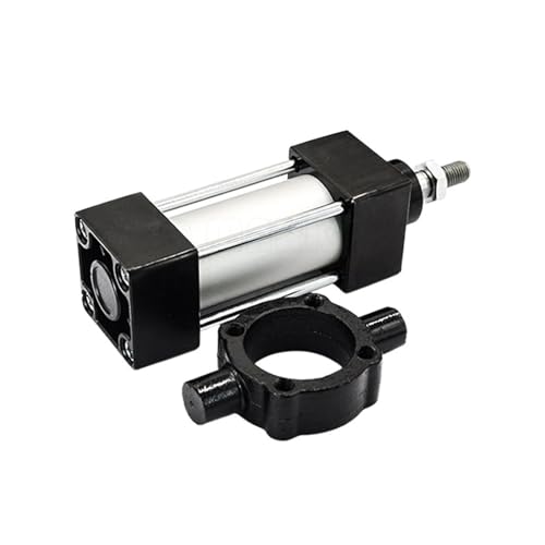 CWHHTVBI SC40X100 40mm Bohrung 100mm Kleinkolben Pneumo Doppeltwirkender Hub Druckstange SC Luftpneumatikzylinder(F-SC40 TC,SC40X100) von CWHHTVBI
