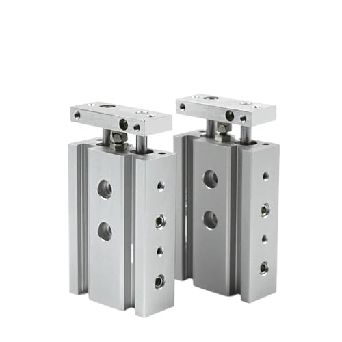 CWHHTVBI SMC Typ CXSM Doppelstangenzylinder Pneumatikzylinder CXSM6 CXSM10 CXSM15 CXSM20 CXSM25 CXSM32 Doppelachsen-Doppelstangenzylinder 1 Stück(Store 45mm,CXSM6 Bore 6mm) von CWHHTVBI